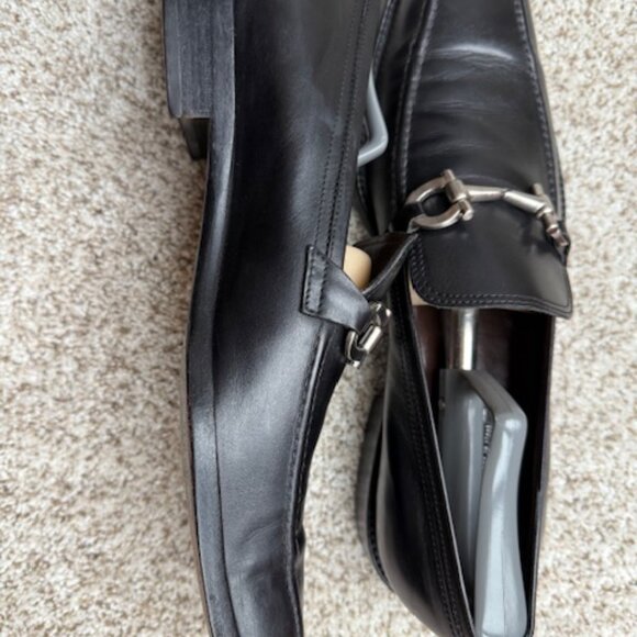 Pre-loved Salvatore Ferragamo Deeper Men's Loafer Size 11.5 Black - Picture 16 of 16